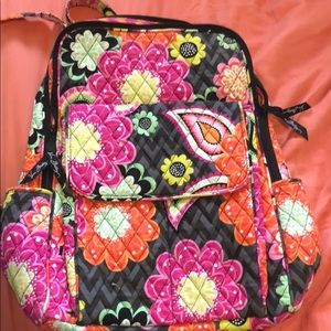 Vera Bradley Backpack in Ziggy Zinnia